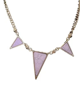 Juego de collar y pendientes de cobre púrpura Kira Kira. Nuevo stock antiguo - Imagen 1 de 8