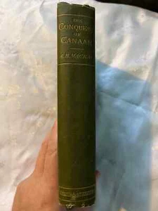 The Conquest of Canaan by A. B. Mackay 1884 antique hardcover - Picture 1 of 10