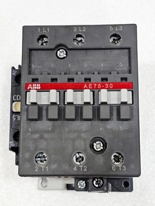 ABB AE75 CONTACTOR AE75-30 1000V~ 125A w/Auxiliary CDL5-01 (NEW OPEN BOX) #1 - Picture 1 of 12