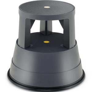 Kick Stool Rolling Step Stool W/ Non-Slip Rubber Platform 330LBS Capacity - Picture 1 of 7
