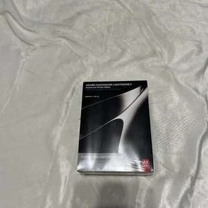 New Sealed Adobe Photoshop Lightroom 3student And Teach Edition  - Picture 1 of 9