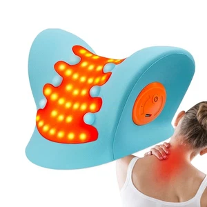 Nuevo Masajeador Calentador Cuello Relajante Portátil Shiatsu Masaje Almohada Cervical - Imagen 1 de 10