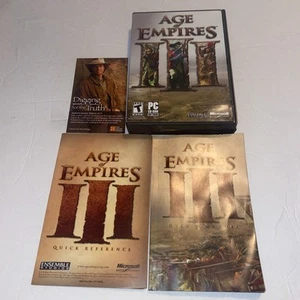 Age of Empires 3 III (PC CD-ROM 2005) komplett 3 Discs, Handbuch und Product Key! - Bild 1 von 4