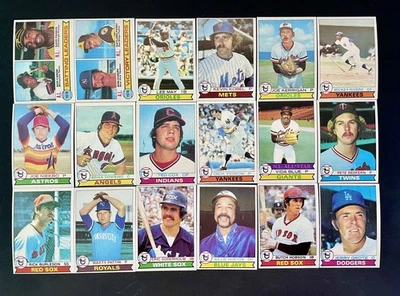 Lot of (48) 1979 Topps MLB Baseball Cards - Excellent condition - Image 1 of 3