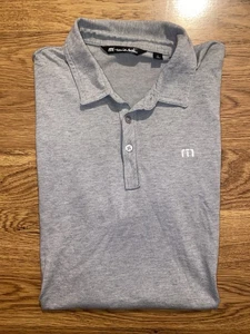 Travis Mathew Herren Poloshirt Grau Kurzarm Größe L - Bild 1 von 3