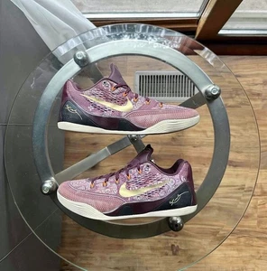 Talla 11.5 - Nike Kobe 9 EM Baja Seda Premium Og Retro De Colección Baloncesto RARO Hombres - Imagen 1 de 7