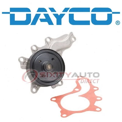 Dayco Water Pump for 2011-2012 Toyota Sienna 2.7L L4 - Coolant Antifreeze cz Foto 1 de 4