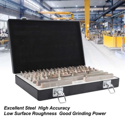 87PCS Gauge Block Set Rectangular Steel Gage Block Set With Toolbox For New - Image 1 of 4