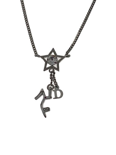 Collana stella ciondolo tacco Christian Dior pietra colorata SLV top disponibile donna