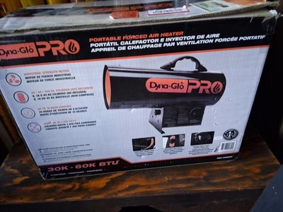 Dyna-Glo Pro 30K-60K BTU Propane Forced Air Heater - Image 1 of 2