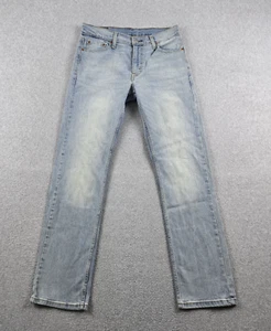 Levis 513 Jeans Herren 30 x 32 (30 x 31) Slim Straight Worn Free Light Wash Denim - Bild 1 von 17