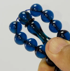 Rare Ottoman Misky Bakelite Islamic 33 Prayer Beads Saffron Scent 42Grams زعفران - Picture 1 of 12