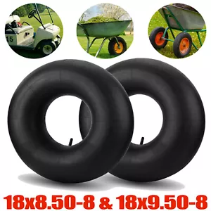 2 Stk Schlauch für 18x8.50-8 18x9.50-8 Reifen Diverser Aufsitzmäher Rasentraktor - Bild 1 von 14