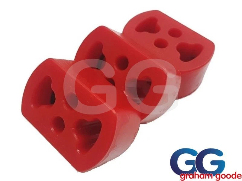 Soportes De Escape Powerflex Polyurethan Para Ford Sierra Cosworth 2wd X3 EXH001 - Imagen 1 de 1