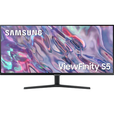 Samsung 34" LED Monitor ViewFinity S50GC Ultra WQHD VA 100Hz 5ms HDR FreeSync - image 1 of 4