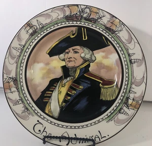 Royal Doulton ""The Admiral"" Sammlerplatte 10-1/4"D England D6278 - Bild 1 von 5