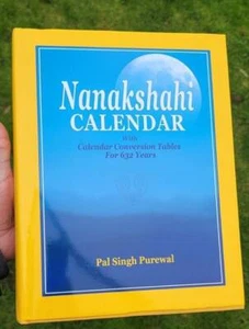 Authentic nanakshahi sikh calendar 1469 to 2100 ce pal singh purewal english new - Picture 1 of 10
