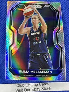 2021 #54 Emma Meesseman WNBA Panini Prizm Basketball Silver Prizm Mystics - Picture 1 of 2