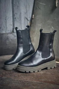 FREEMAN T PORTER IVANA BOOTS NOIRES POINTURE 37 NEUF - Foto 1 di 1