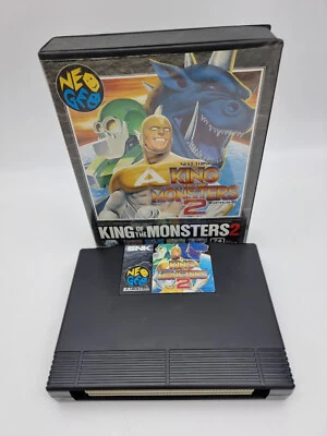 King Of The Monsters 2 Neo geo aes Japan Box Used Original - Image 1 of 4