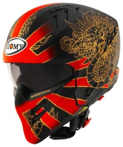 Casco Crossover Suomy ARMOR Dragon Matt Red - Imagen 1 de 8