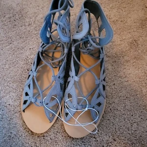 Mossimo Flat Sandal Lace up. SIZE 10. New - Foto 1 di 6