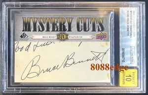 2008 UD MYSTERY CUTS AUTO: BRUCE BENNETT #1/1 "TARZAN/OLYMPIC" BAS AUTOGRAPH 10 - Picture 1 of 4