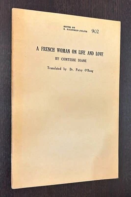 HALDEMAN JULIUS -- French Woman Life Love (1950) -- Vintage Smut Chapbook - Image 1 of 2
