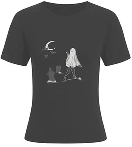 Collectif "GHOULS JUST WANT..." Scary Cheeky Pin-Up Ghoul Motiv SHIRT Rockabilly - Bild 1 von 8
