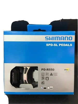 Pedal de carretera de carbono Shimano EPDR550L con tacos Foto 1 de 3