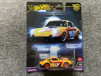 71 Porsche 911 экзотический зависть автомобиля культуры Hot Wheels * комбинированная доставка * - Изображение 1 из 2