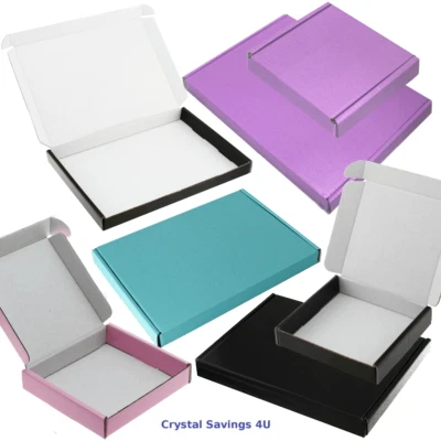 Coloured Large Letter Boxes Royal Mail Postal Cardboard Packaging Mailing Box 4U