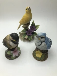 Vintage Konvolut Andrea handbemalte Porzellan Vögel - Bild 1 von 7