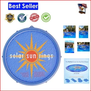 UV-Resistant Circular Solar Pool Blanket - Easy Heat Retention & Maintenance - Picture 1 of 11