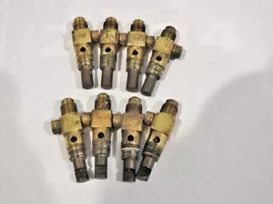 8- HILBORN 8a Deflector STRAIGHT NOZZLES .022" ORIFICE GAS FOR 383-475 CU IN - Picture 1 of 2