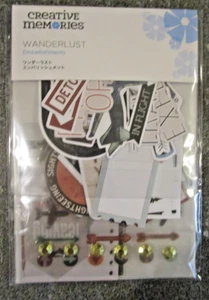 CREATIVE MEMORIES - WANDERLUST Embellishments 2022 NEW Travel/outdoors - Picture 1 of 2
