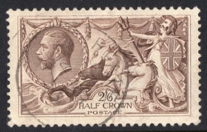 GB GV SG415a, 2s 6d pale brown, FINE USED. Cat £85++ MARGATE CDS 14.MR.33 - Foto 1 di 2