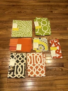 Vtg Fabric Samples Schumacher Upholstery Lot Of 6 - Picture 1 of 1