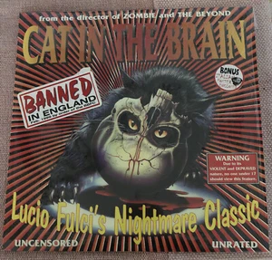 EINE KATZE IM GEHIRN Laserdisc italienischer Horror Lucio Fulci seltener Gore klassischer ZOMBIE - Bild 1 von 2