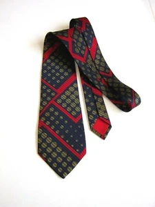 Gallieni Milano New Vintage 70 Pura Seta Pure Silk Made In Italy - Picture 1 of 3