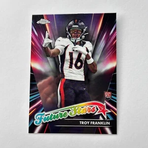 2024 Topps Chrome - Future Stars Troy Franklin #FS-11 (RC) - Picture 1 of 2