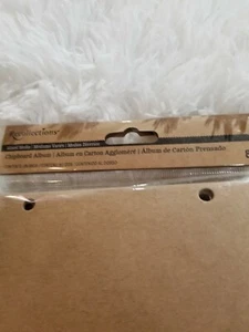 Scrapbook album 8 piece chipboard. Recollections. Great for making gifts. - Picture 1 of 3