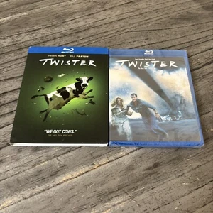 Twister Blu-Ray with Iconic Moments Slip Cover Sleeve Helen Hunt Bill Paxton New - Picture 1 of 6