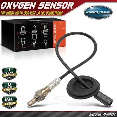 Sensor de oxígeno O2 aguas abajo para Mazda Miata 1996 1997 1999 2000 L4 1,8 L cuadrado Foto 1 de 4
