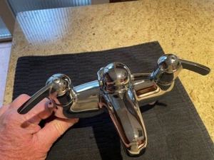 Vintage 1930-40s Crane 6" Faucet Sterling Norwich - Picture 1 of 4