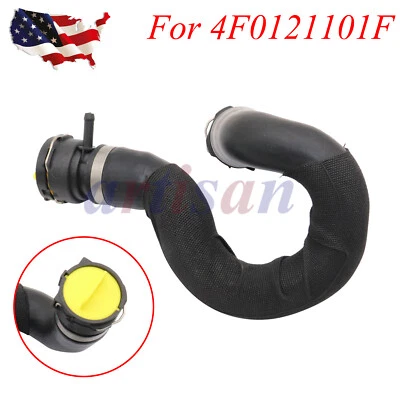 Fit For 2005 2006-2011 Audi A6 Quattro 3.0L 3.2L 4F0121101F Radiator Hose - Image 1 of 4