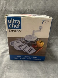 Ultra Chef Express 7 in 1 Chopper Mixer Blender Whipper Slicer Shredder & Juicer - Picture 1 of 4