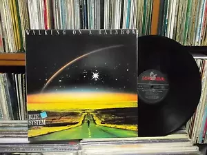 BLUE SYSTEM - Walking On A Rainbow KOREA LP. MODERN TALKING W/Insert - Picture 1 of 2
