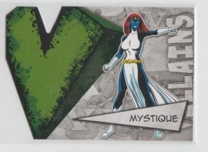 Tarjeta coleccionable con inserción de villanos Marvel Beginnings 2012 Mystique V-31 - Imagen 1 de 1