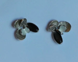 Pilgrim Ohrstecker grau silber - Bild 1 von 1